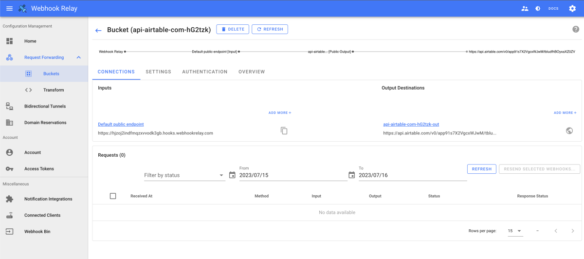 airtable bucket airtable bucket