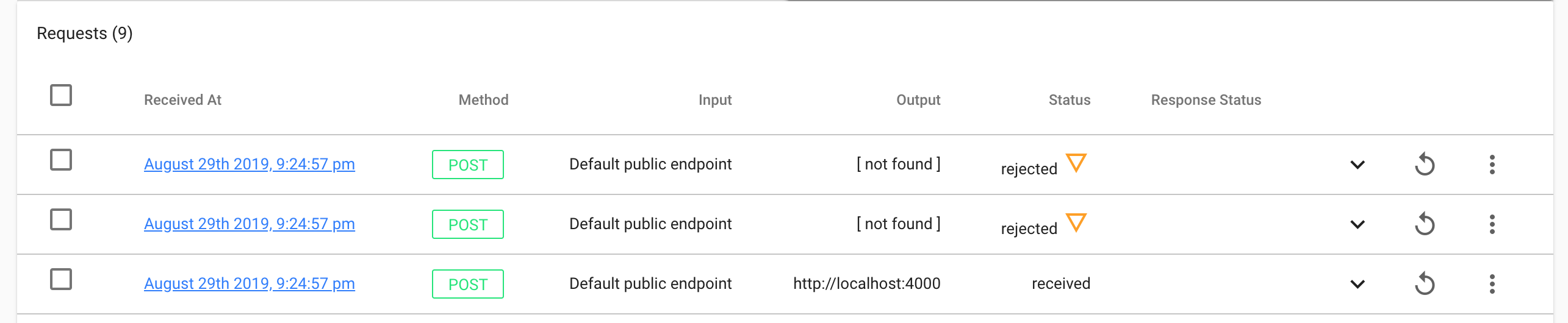 rule stopped webhook rule stopped webhook