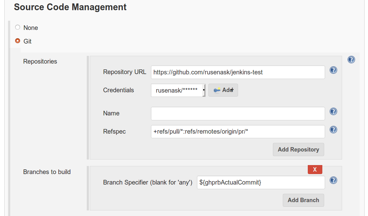 jenkins set source code management jenkins set source code management