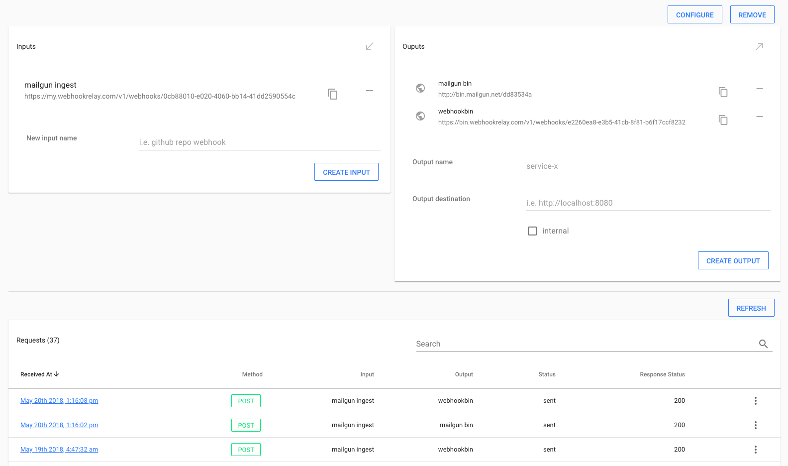 bucket with logs bucket with logs
