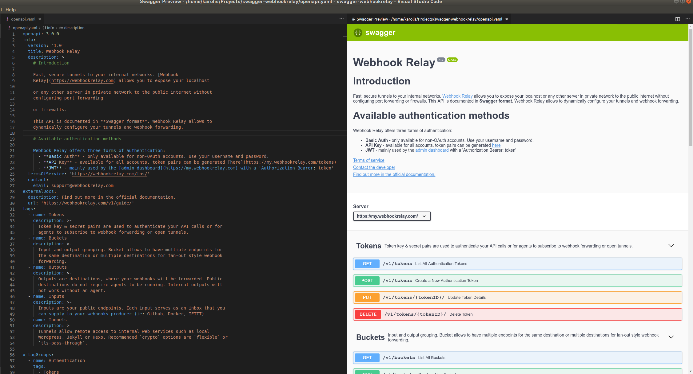 Swagger editor VSCode Swagger editor VSCode