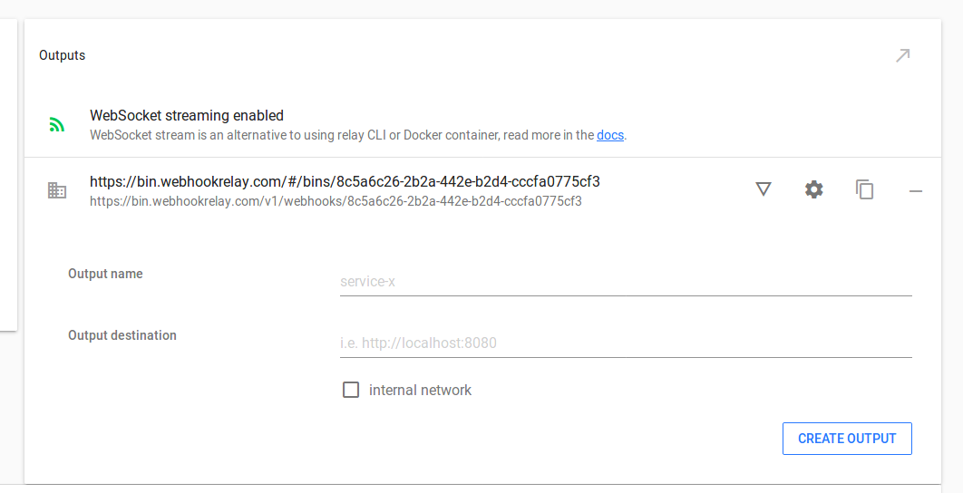 creating bucket output creating bucket output