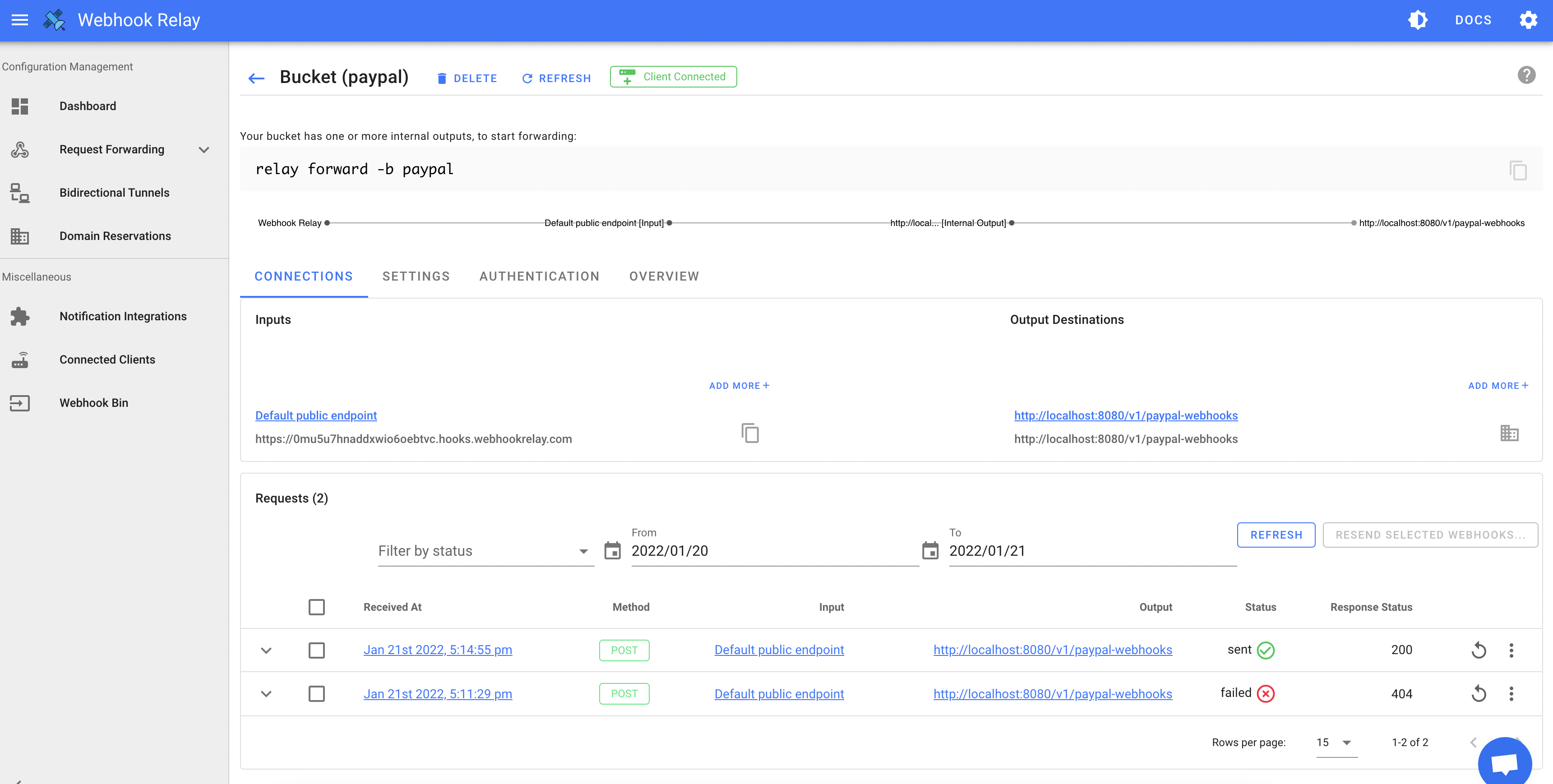 paypal webhook paypal webhook