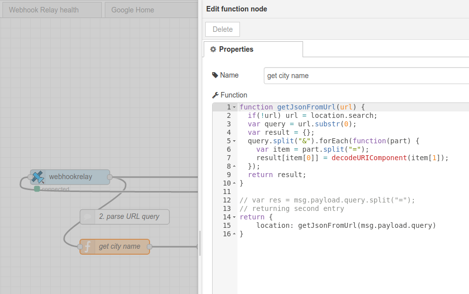 Get city name Get city name