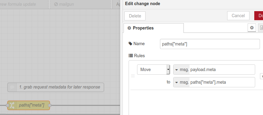 Get paths meta object Get paths meta object