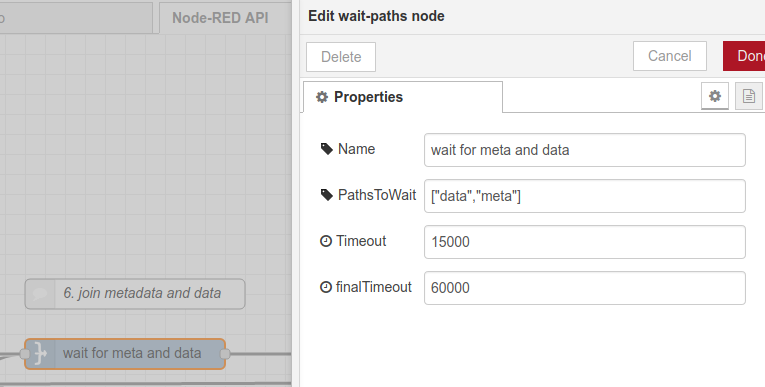 Join meta and data Join meta and data