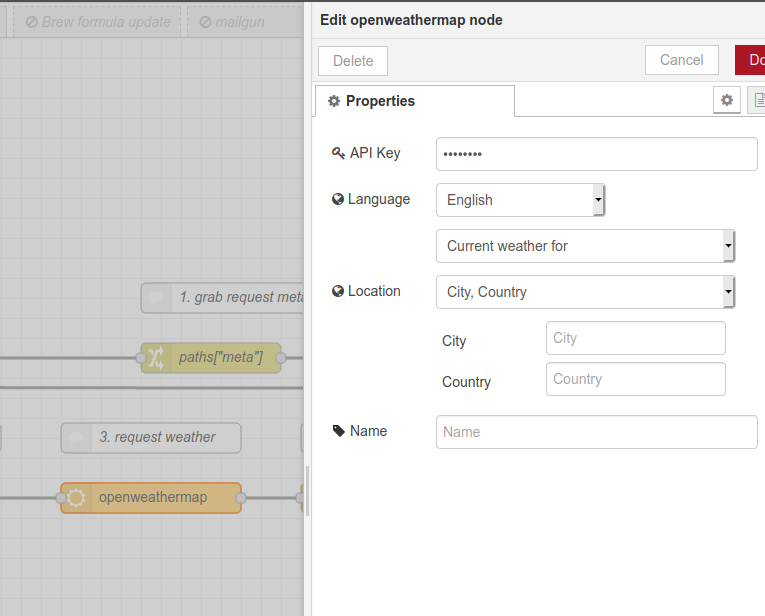 Request weather Request weather