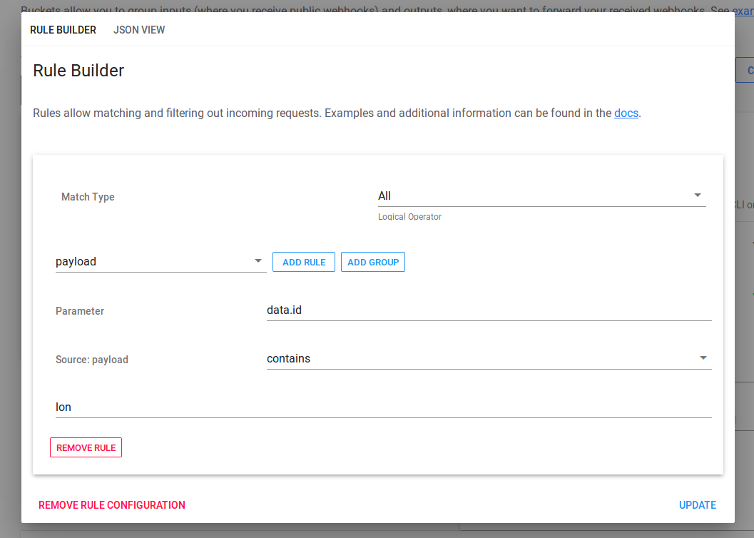 Configure body match based on phrase Configure body match based on phrase