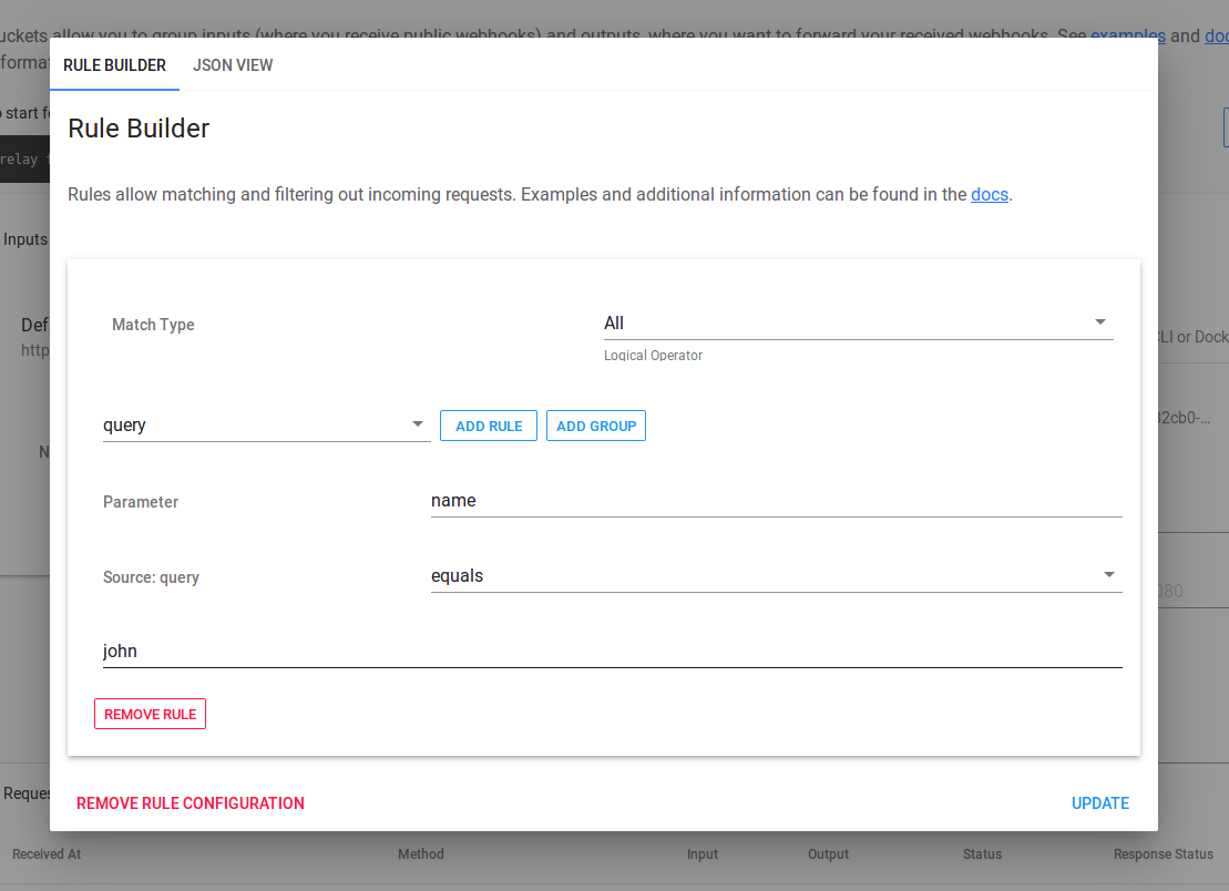 Configure URL match based on value Configure URL match based on value