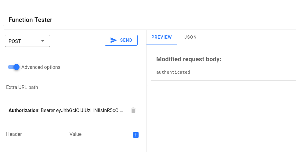 JWT authentication testing JWT authentication testing