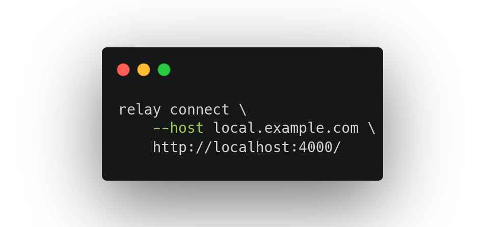 Custom domains for tunnels