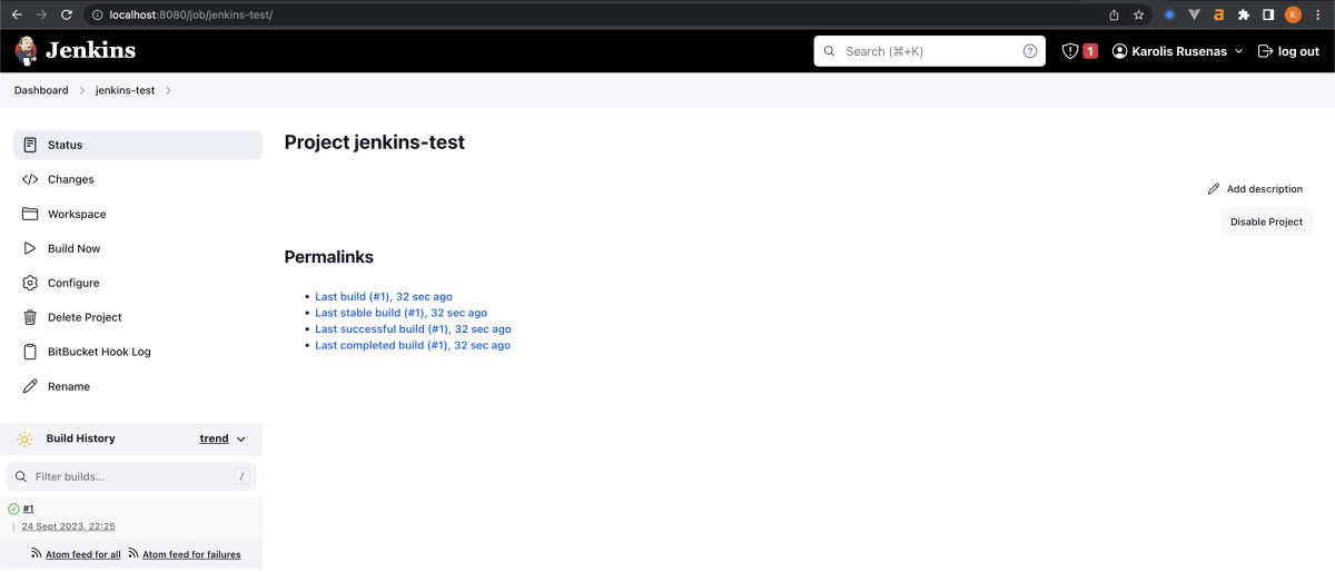 push triggers the build push triggers the build