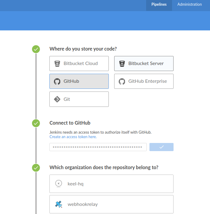 Repository configuration Repository configuration